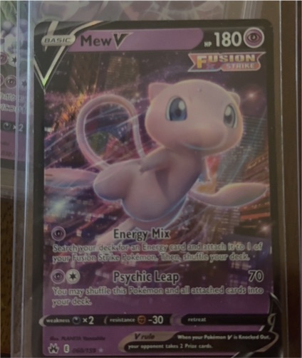 2023 Pokémon TCG Crown Zenith #060 Mew V — front