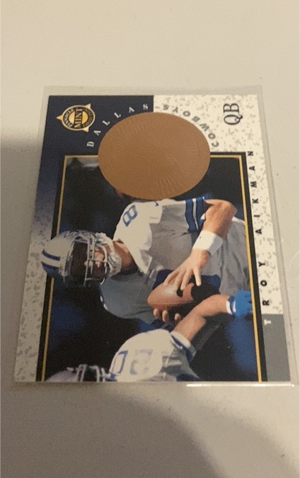 1997 Pinnacle Mint Collection #5 Troy Aikman — front