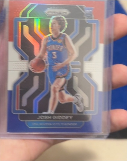 2021-22 Panini Prizm #301 Josh Giddey — front
