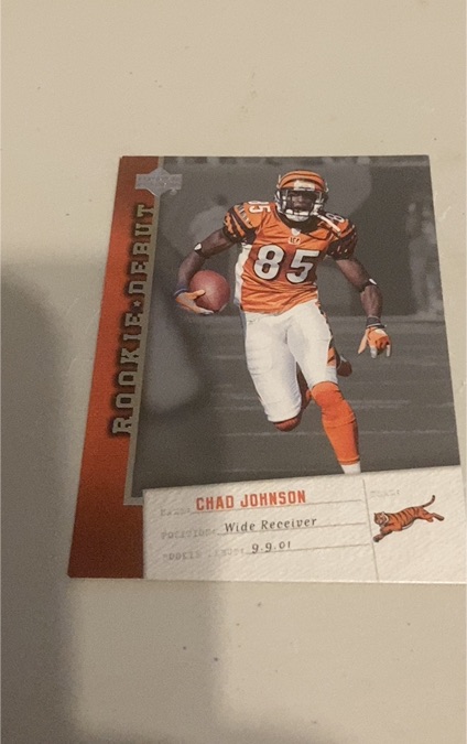 2006 Upper Deck Rookie Debut #20 Chad Johnson — front