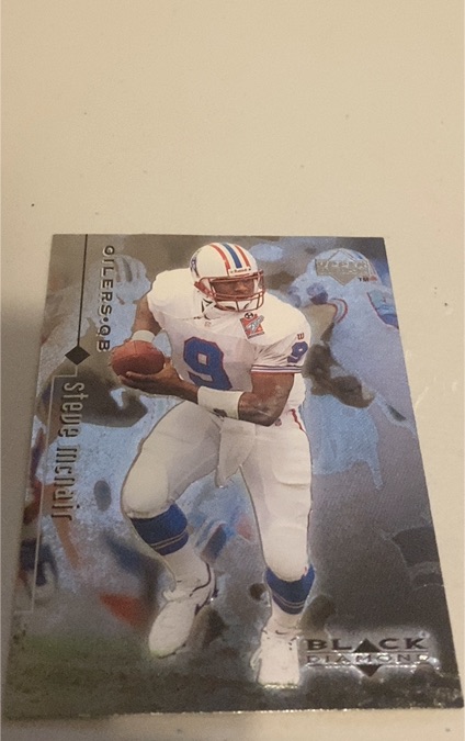1999 Upper Deck Black Diamond #9 Steve McNair — front