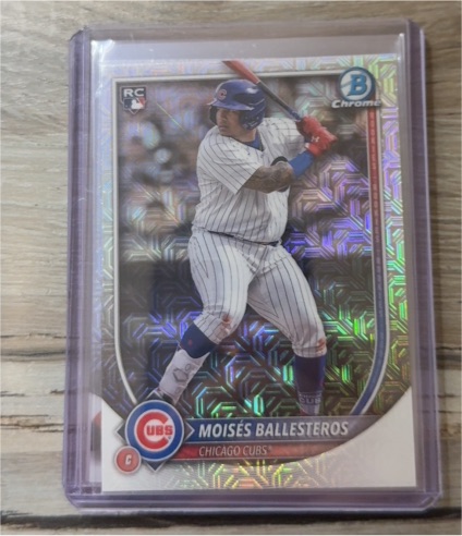2025 Bowman Chrome #42 Moises Ballesteros — front