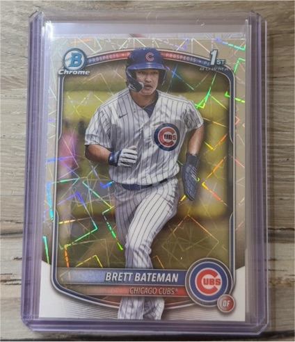 2025 Bowman Chrome Prospects #BCP-226 Brett Bateman — front