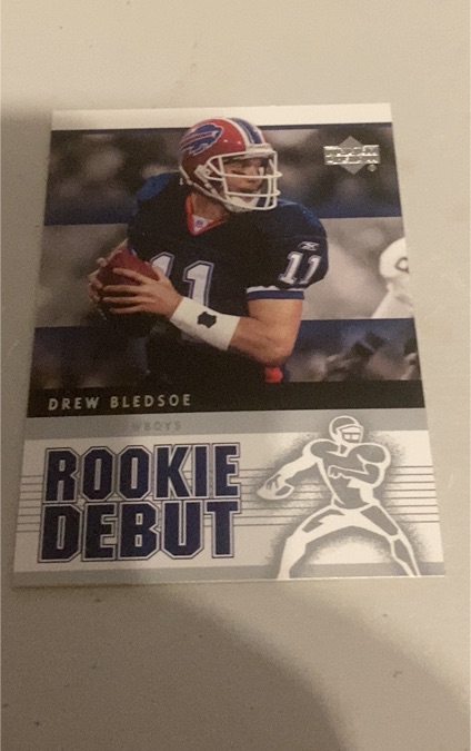 2005 Upper Deck Rookie Debut #11 Drew Bledsoe — front