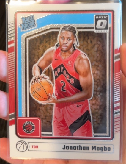 2024-25 Donruss Optic #297 Jonathan Mogbo — front