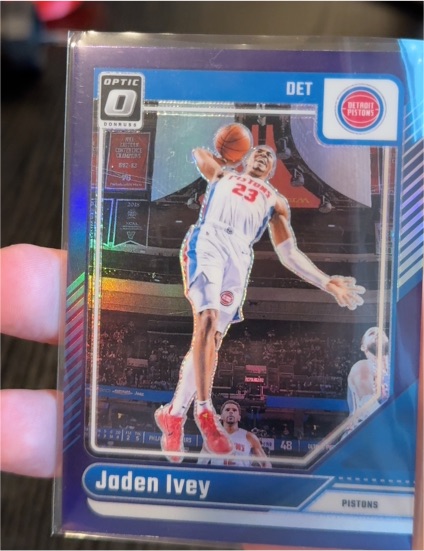 2024-25 Panini Donruss Optic #182 Jaden Ivey — front