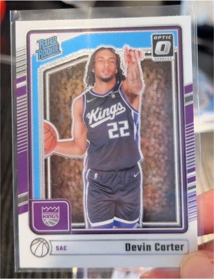 2024-25 Donruss Optic #290 Devin Carter — front