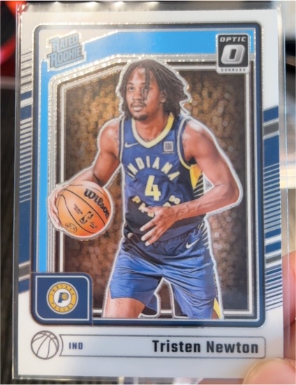 2024-25 Donruss Optic #285 Tristen Newton — front