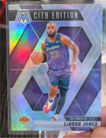 2024-25 Panini Mosaic City Edition #286 LeBron James — front