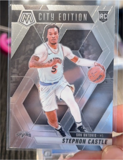 2024-25 Panini Mosaic City Edition #290 Stephon Castle — front
