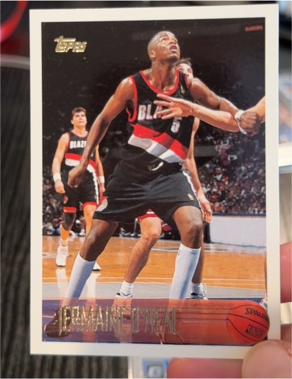 1996-97 Topps #191 Jermaine O'Neal — front