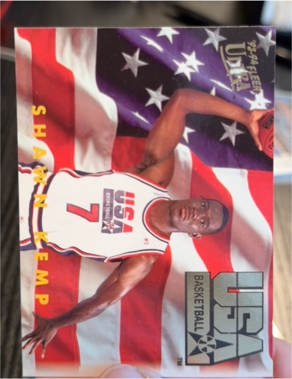 1993-94 Fleer Ultra #365 Shawn Kemp — front