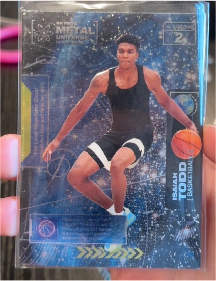 2021 Skybox Metal Universe #2 Isaiah Todd — front