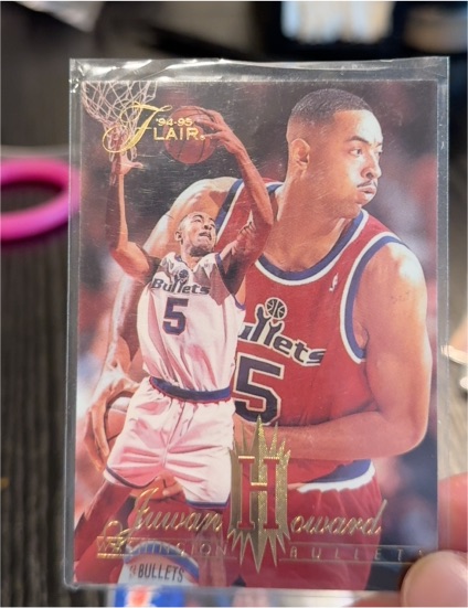 1994-95 Flair #319 Juwan Howard — front