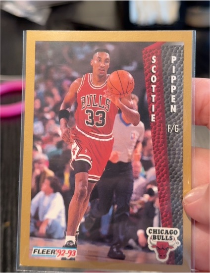 1992-93 Fleer #36 Scottie Pippen — front