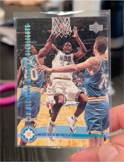1993-94 Upper Deck SE Electric Court #191 Isaiah Rider Rookie — front