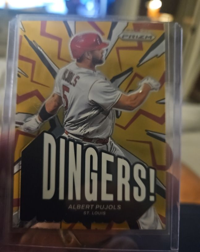 2025 Panini Prizm #6 Albert Pujols Dingers — front