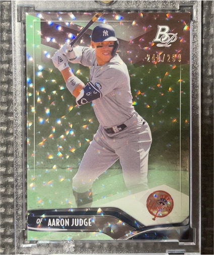 2021 Bowman Platinum #85 Aaron Judge — front
