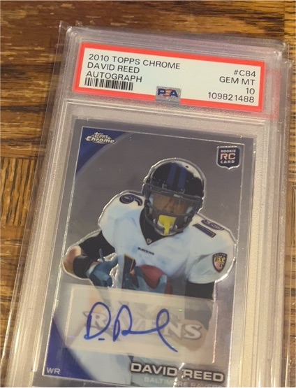 2010 Topps Chrome #C84 David Reed — front