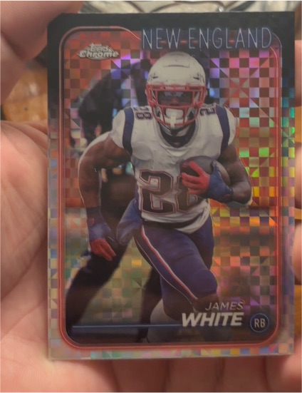 2024 Topps Chrome #127 James White — front