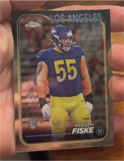 2024 Topps Chrome #273 Braden Fiske — front