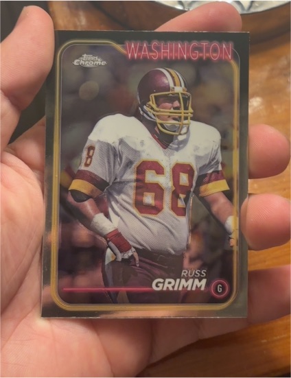 2024 Topps Chrome #197 Russ Grimm — front