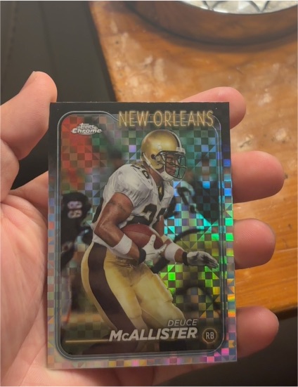 2024 Topps Chrome #136 Deuce McAllister — front