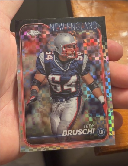 2024 Topps Chrome #124 Tedy Bruschi — front