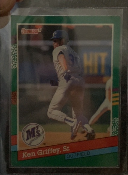 1991 Donruss #452 Ken Griffey, Sr. — front