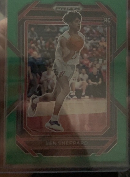 2023 Panini Prizm Draft Picks #34 Ben Sheppard — front