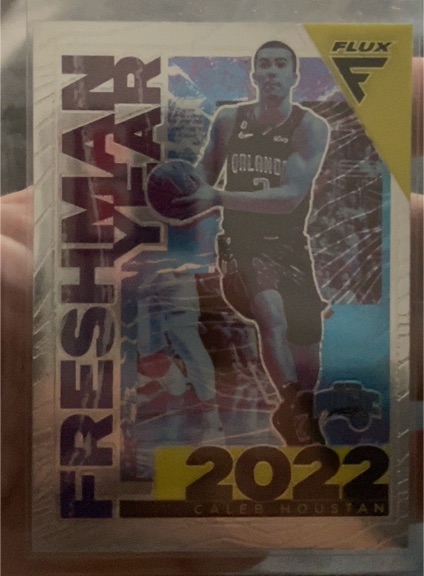 2022-23 Panini Flux Freshman Year #25 Caleb Houstan — front