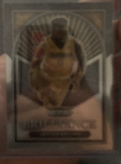 2023 Panini Prizm Draft Picks Brilliance LeBron James — front