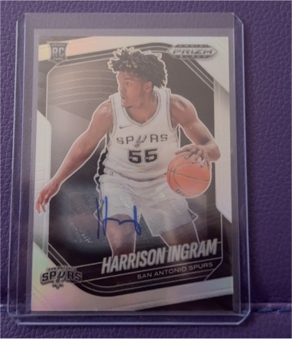 2024-25 Panini Prizm Black #239 Harrison Ingram — front