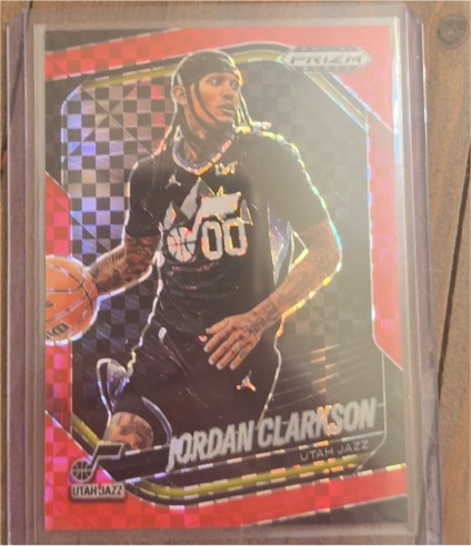 2024-25 Panini Prizm Black #19 Jordan Clarkson — front