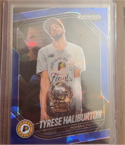 2024-25 Panini Prizm Black #171 Tyrese Haliburton — front