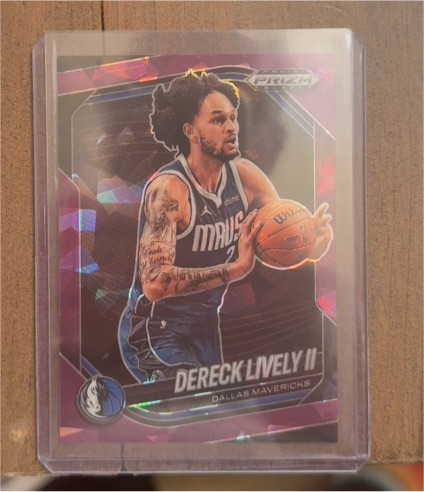 2024-25 Panini Prizm Black #7 Dereck Lively II — front