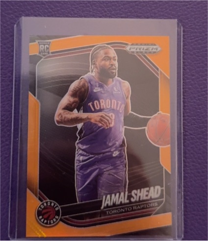 2024-25 Panini Prizm Black #210 Jamal Shead — front