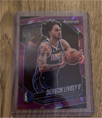 2024-25 Panini Prizm Black #? Dereck Lively II — front