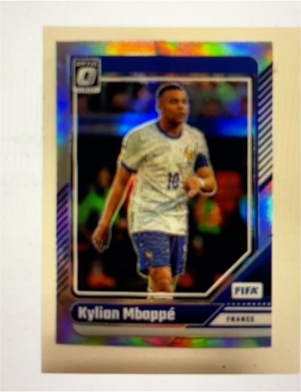2024-25 Panini Donruss Optic #100 Kylian Mbappé — front
