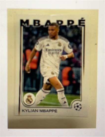 2024-25 Topps UEFA Club Competitions #1 Kylian Mbappé — front
