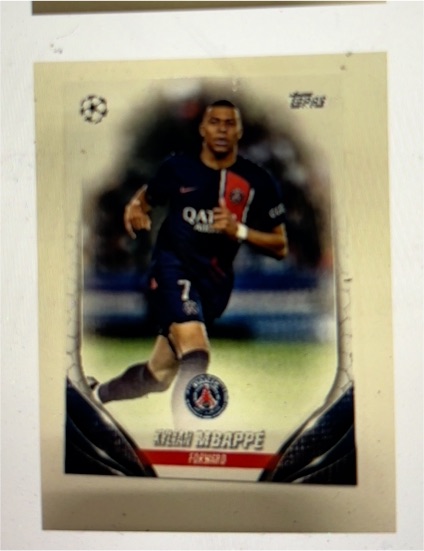 2023-24 Topps UEFA Club Competitions #21 Kylian Mbappé — front