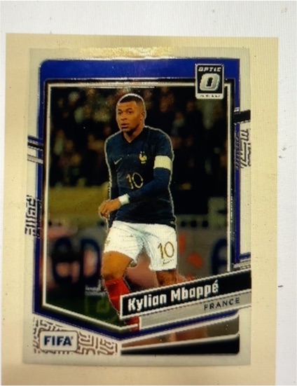 2023-24 Panini Donruss Optic #17 Kylian Mbappé — front