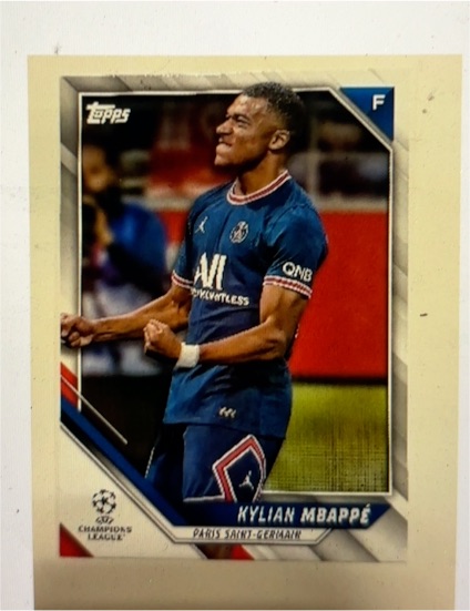 2021-22 Topps UEFA Champions League #200 Kylian Mbappé — front