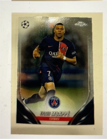 2023-24 Topps UEFA Club Competitions #21 Kylian Mbappe — front