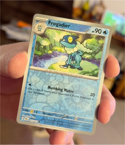 2024 Pokémon SV06 Twilight Masquerade #057 Frogadier — front