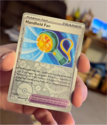 2023 Pokémon Twilight Masquerade #150 Handheld Fan — front