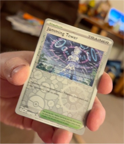 2023 Pokémon TCG Twilight Masquerade #153 Jamming Tower — front
