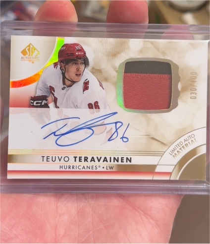 2023-24 SP Authentic Limited #030 Teuvo Teravainen — front