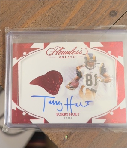 2024 Panini Flawless Greats #Torry Holt — front