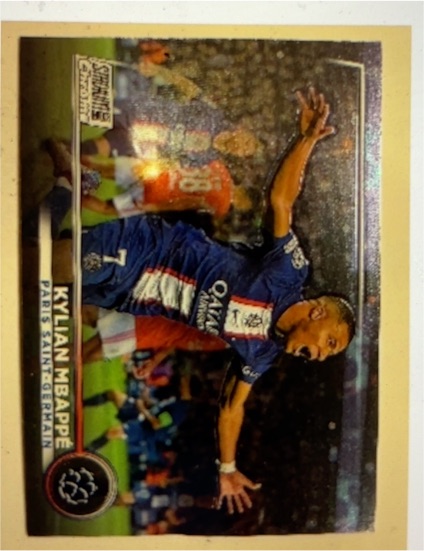 2023 Topps Stadium Club Chrome #2 Kylian Mbappé — front